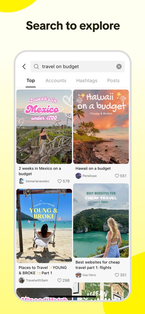 Lemon8 - Lifestyle Community - Efficient Content Search