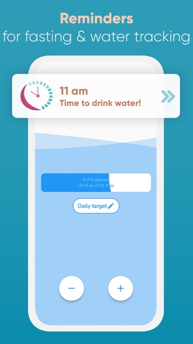 IF: Intermittent Fasting 16:8 iPhone screenshot 6 - Health & Fitness app