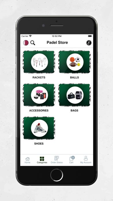 Padel Store Screenshot