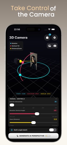Multi Angle AI – 3D Camera Screenshot 2 of 7