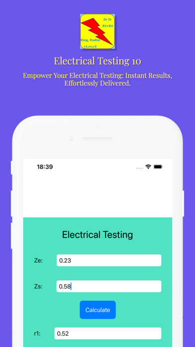 Screenshot #1 pour Electrical Testing 10