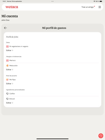 Wetaca iPad screenshot 6