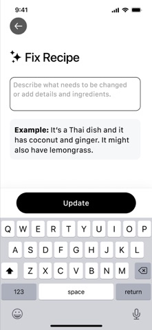 DishDecoder AI Photo-to-Recipe screenshot