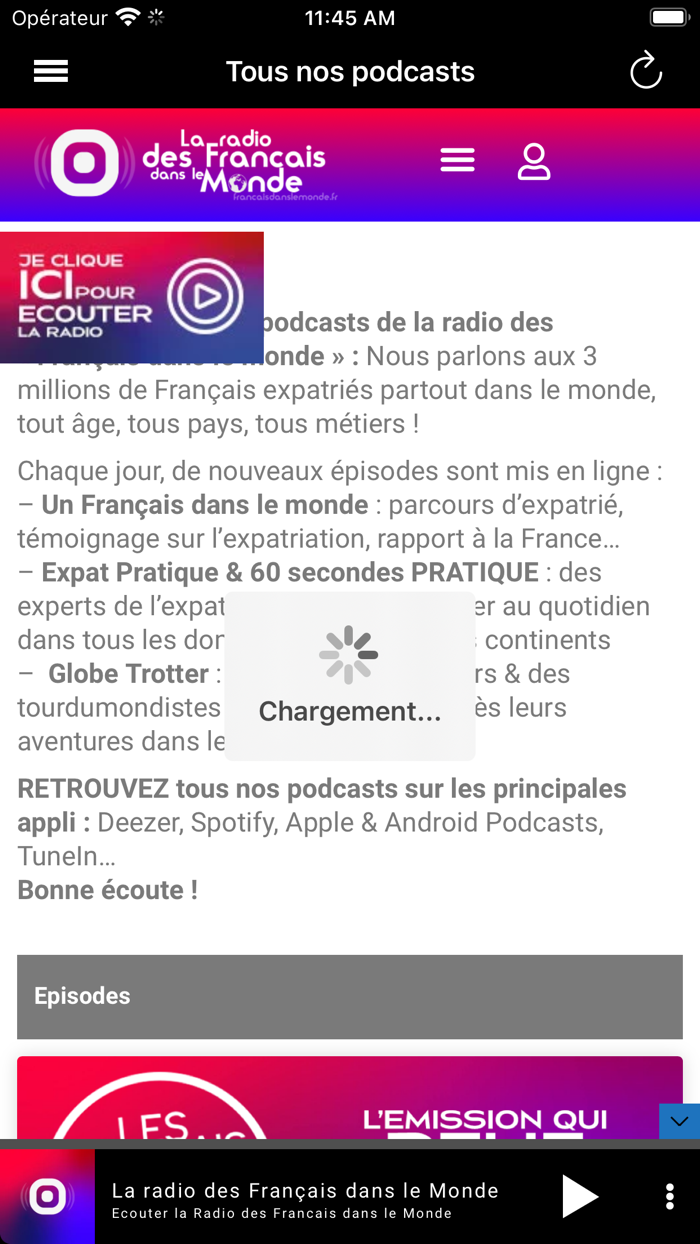 Francais dans le monde