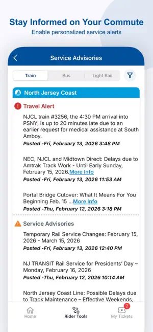 NJ TRANSIT screenshot 8
