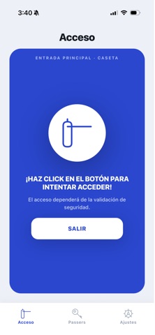 Passer screenshot