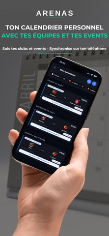 ARENAS : Carnet du Supporter iPhone screenshot
