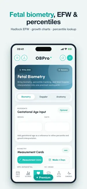 OBPro Obstetric Assistant iPhone screenshot 3