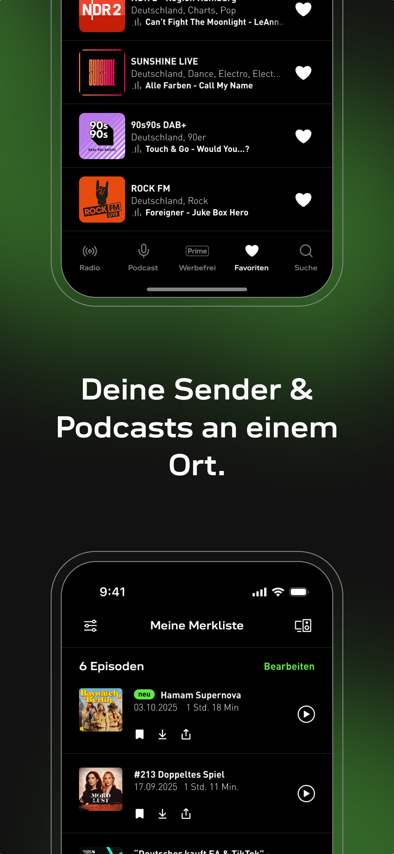 radio.de - Radio und Podcast screenshot 4