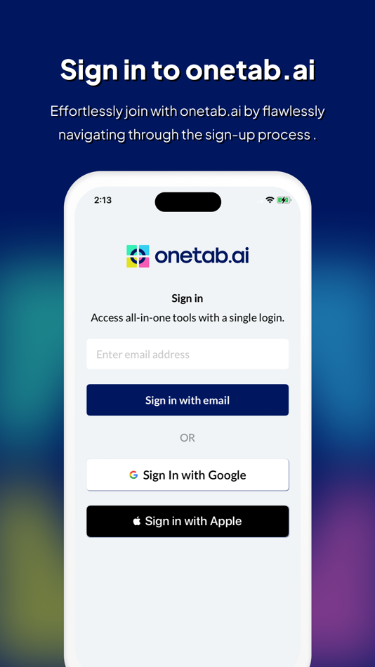 #1. OneChat by Onetab.ai (iOS) 由: Onetab