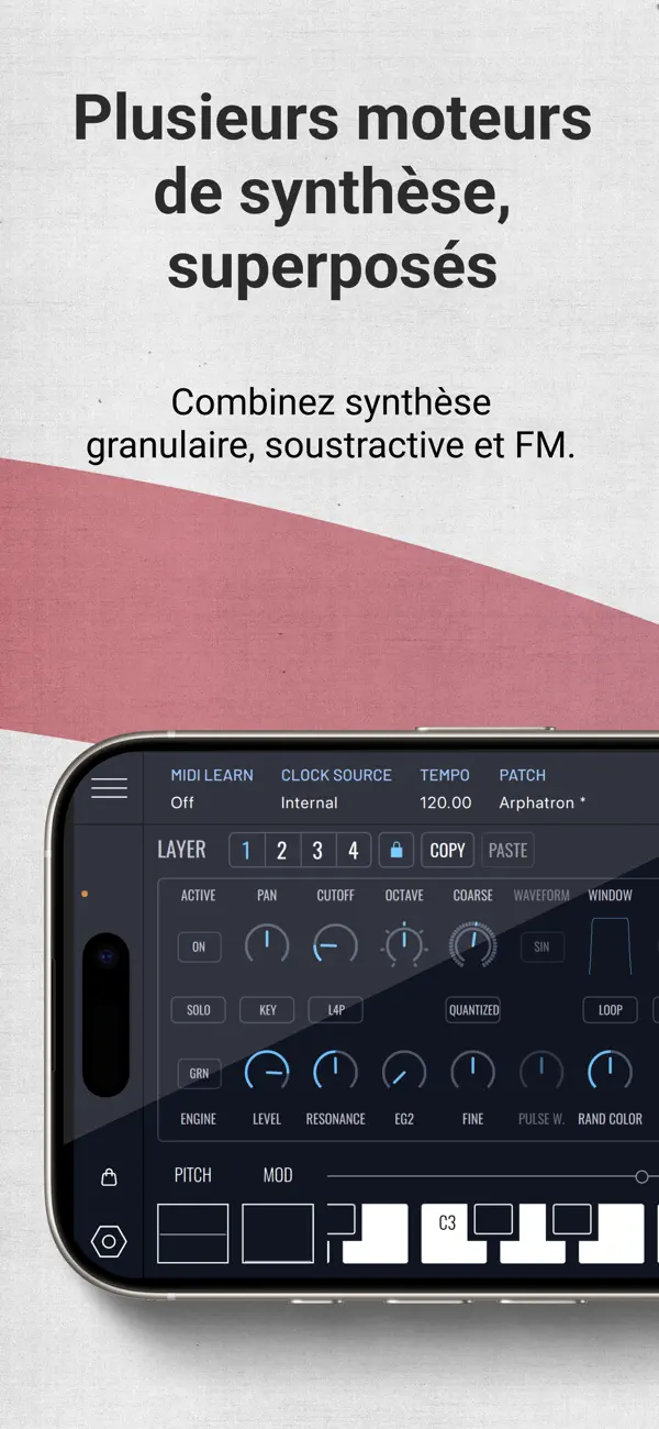 Screenshot #2 pour FRMS - Granular Synthesizer