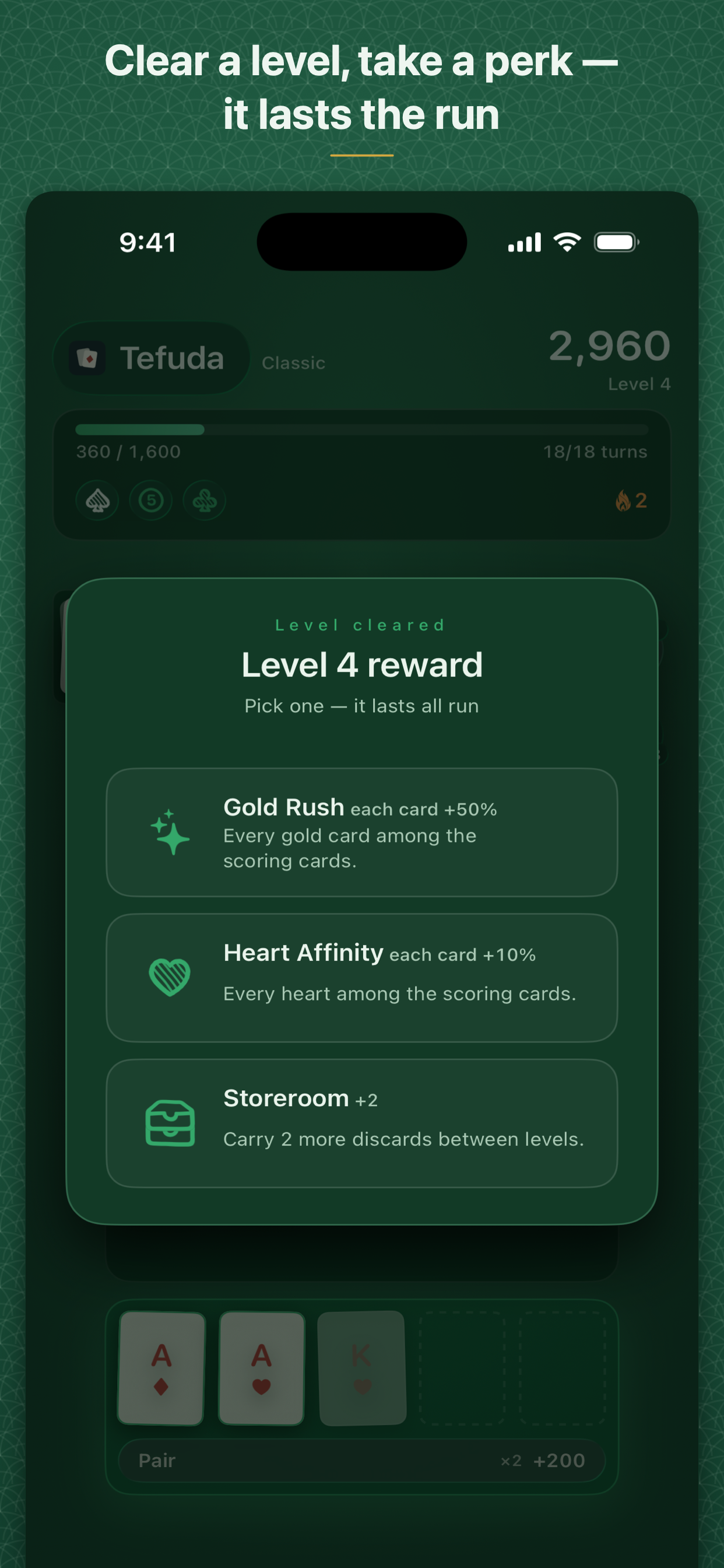 Tefuda: Poker Solitaire screenshot 6