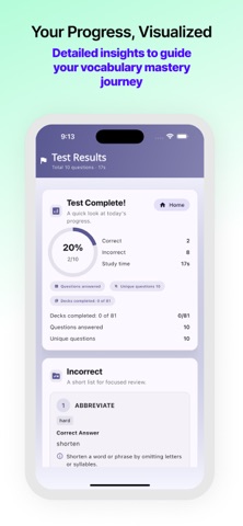 WordWise GRE Coach Screenshot 8 of 8