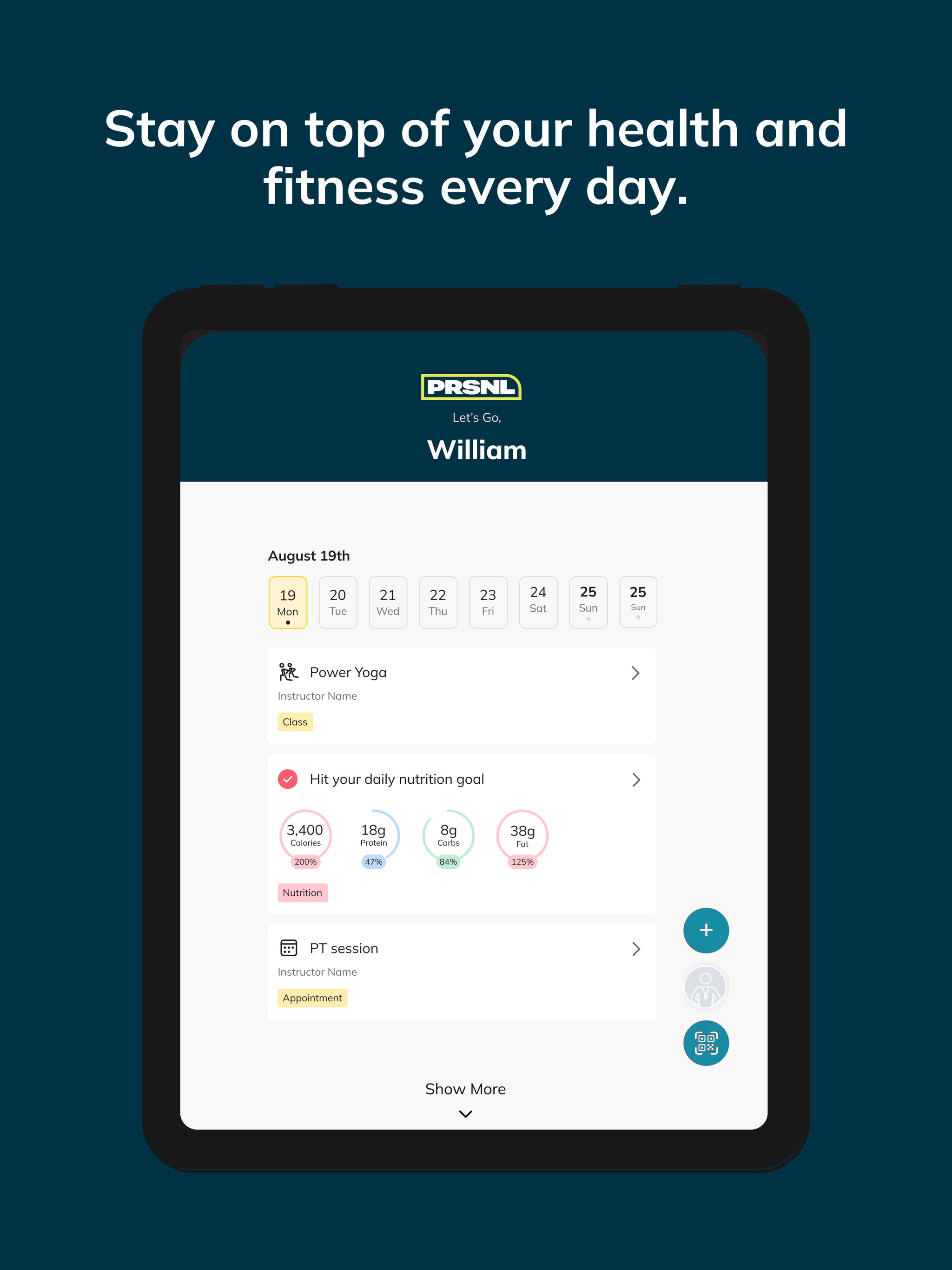 PRSNL Training screenshot 8