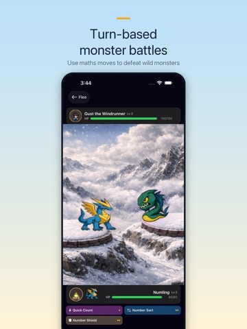 Maths Monsters iPad screenshot