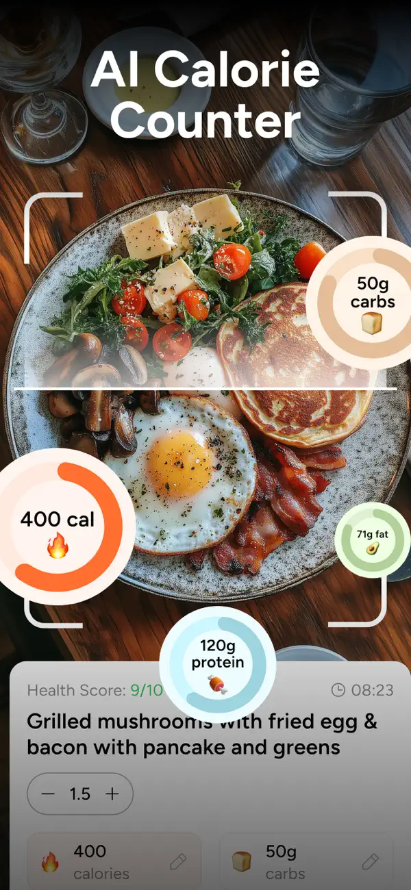 #1. AI Calorie Tracker - Fit AI (iOS) By: HEYOS