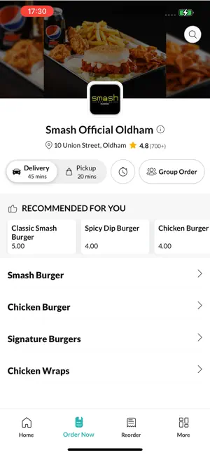 Smash Official Oldham screenshot 2