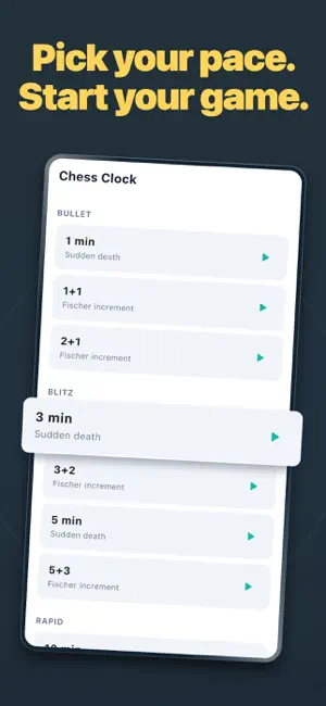 Chess Clock, Scoreboard & Dice screenshot 2