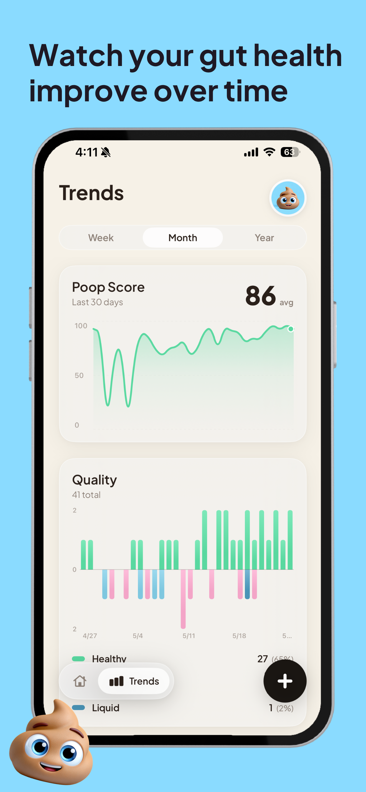 Pooply - Gut Health Tracker screenshot 4