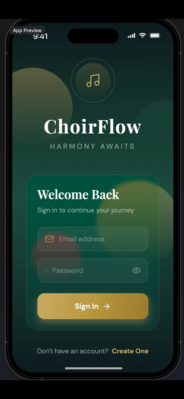 Screenshot #1 pour ChoirFlow