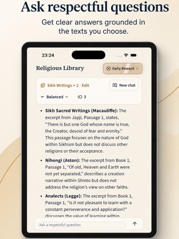 Religious Library iPad screenshot