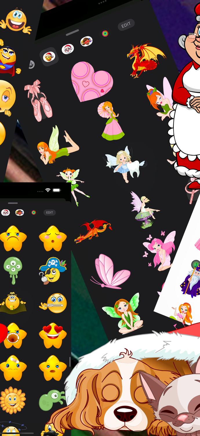 Sticker Emoji Wonderland