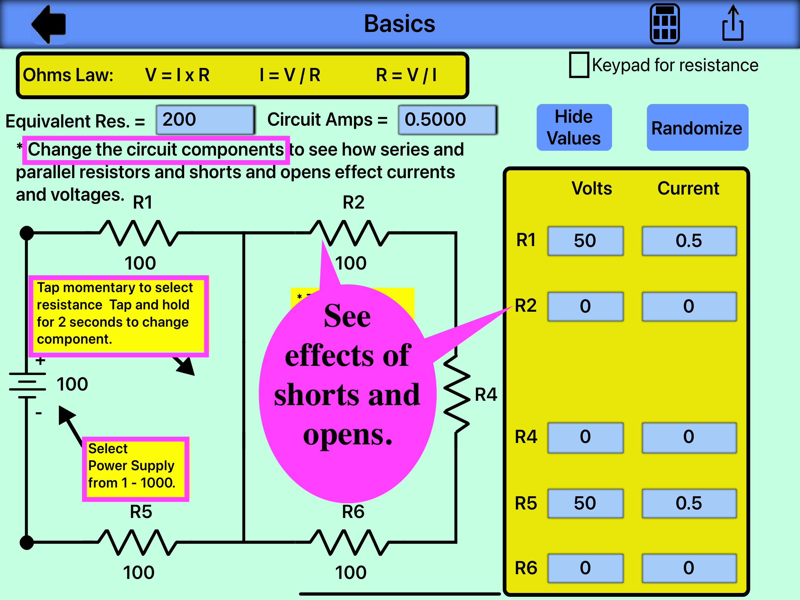Simple Circuit Builder screenshot 7