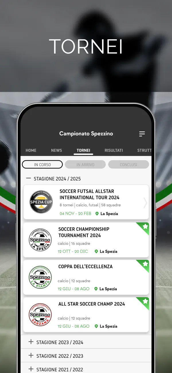 Screenshot #2 pour Campionato Spezzino