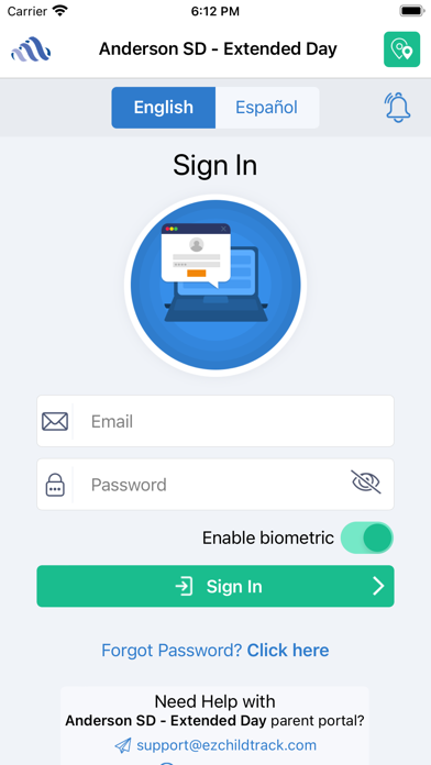Screenshot 4 of EZChildTrack App
