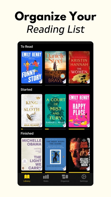 Book Reading Tracker