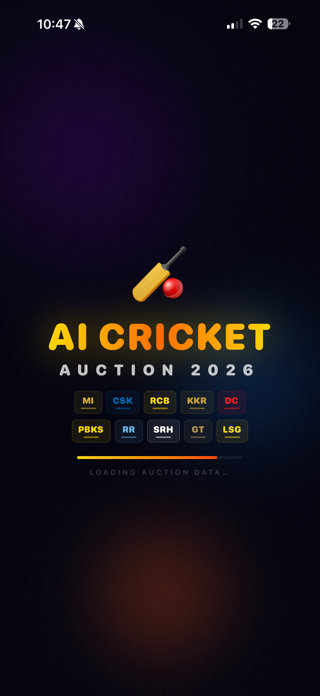 AI CRICKET AUCTION:Multiplayer Screenshot 2 of 8