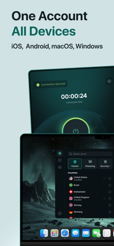Guru VPN: Fast, Secure Proxy iPhone screenshot 6