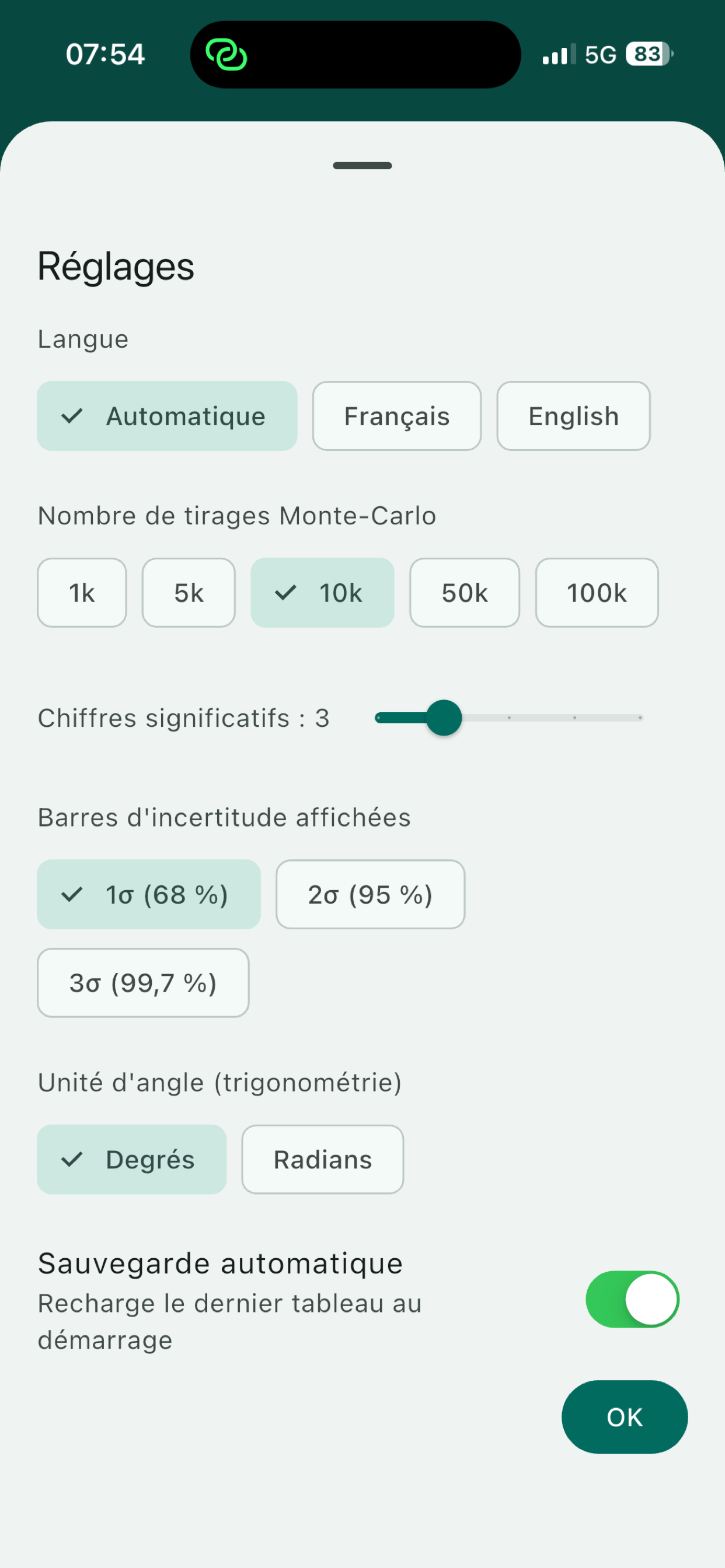 QuickFit screenshot 5