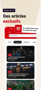 Le10sport : sports et mercato screenshot #3 for iPhone