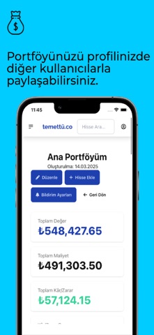 Temettü.co screenshot