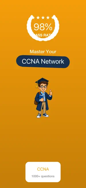 CCNA Network Exam Prep 2026 screenshot 1