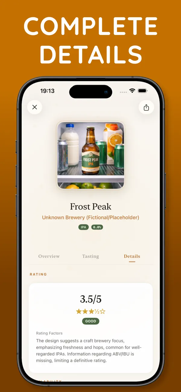 #2. Beer Scanner & Identifier (iOS) Ved: Munure Tuzun