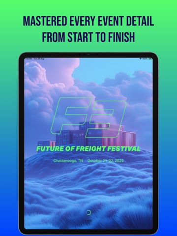 FreightWaves Events iPad screenshot