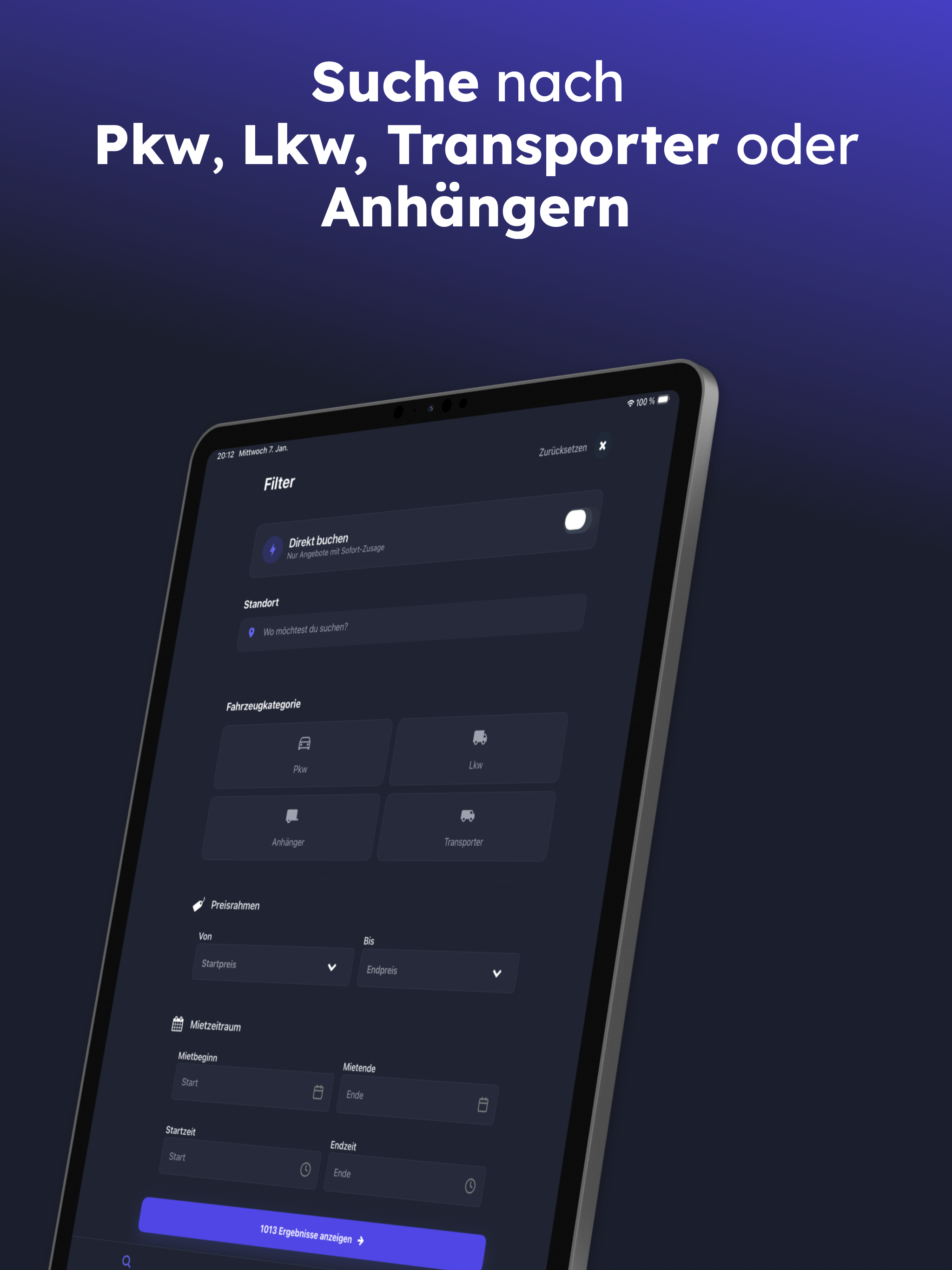 uRent: Auto & Transporter