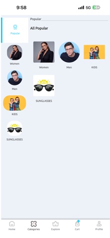 Kuwait Opticals screenshot