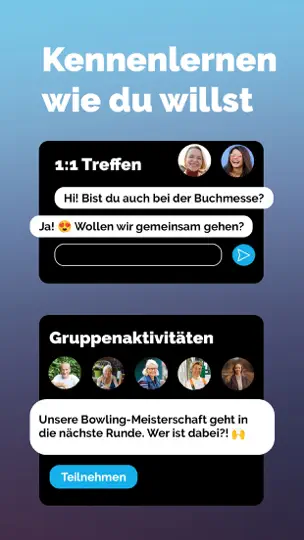 Screenshot von GemeinsamErleben: Neue Leute auf dem iPhone 7