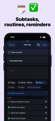 Daily Planner: Time Blocking Screenshot 5 of 8