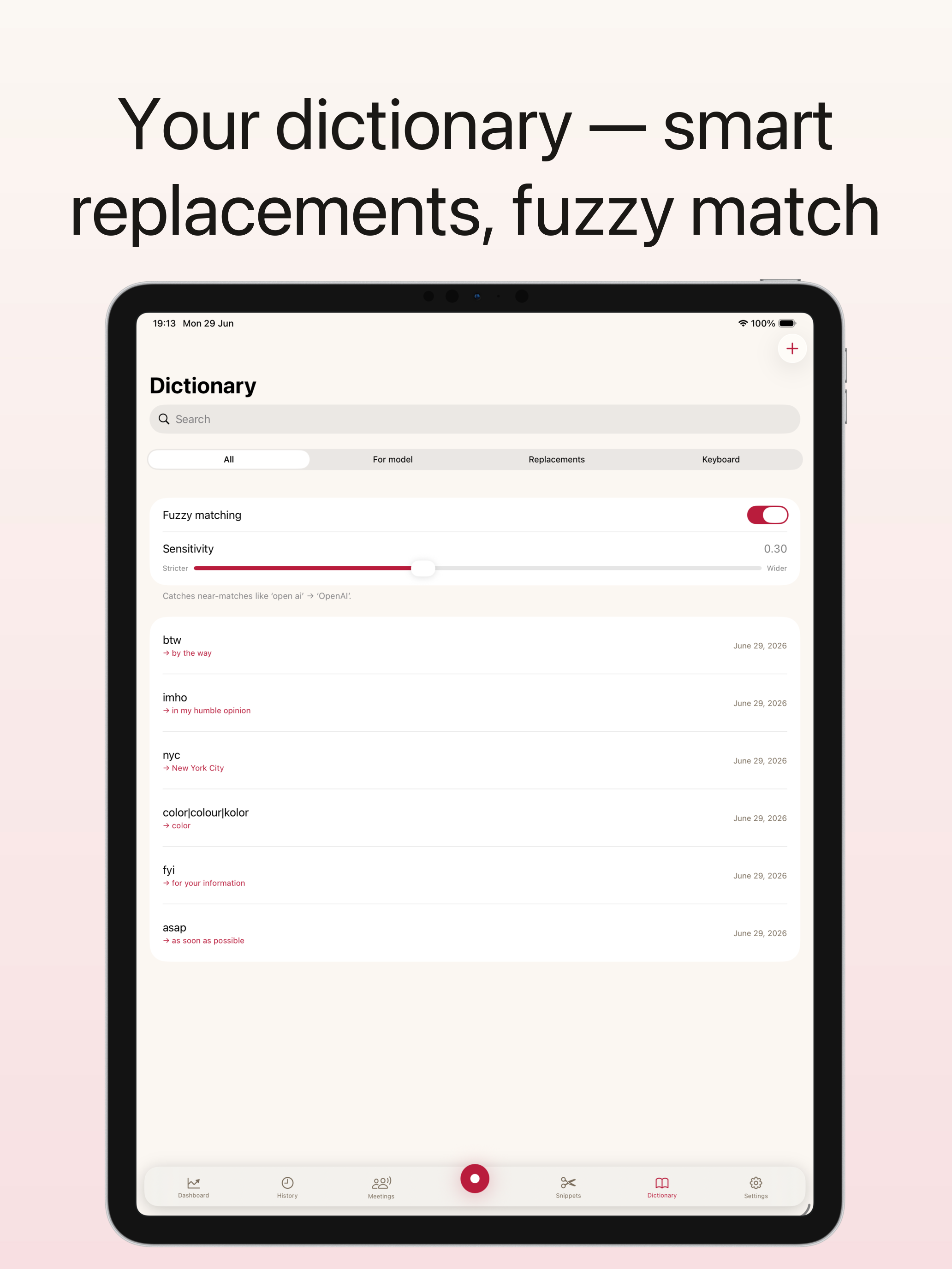 Hovor: Voice to Text screenshot 9