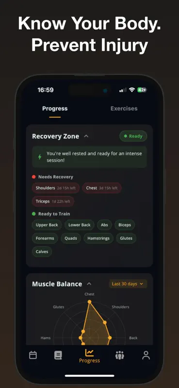 Stronger - Gym Workout Planner screenshot 5 of 6