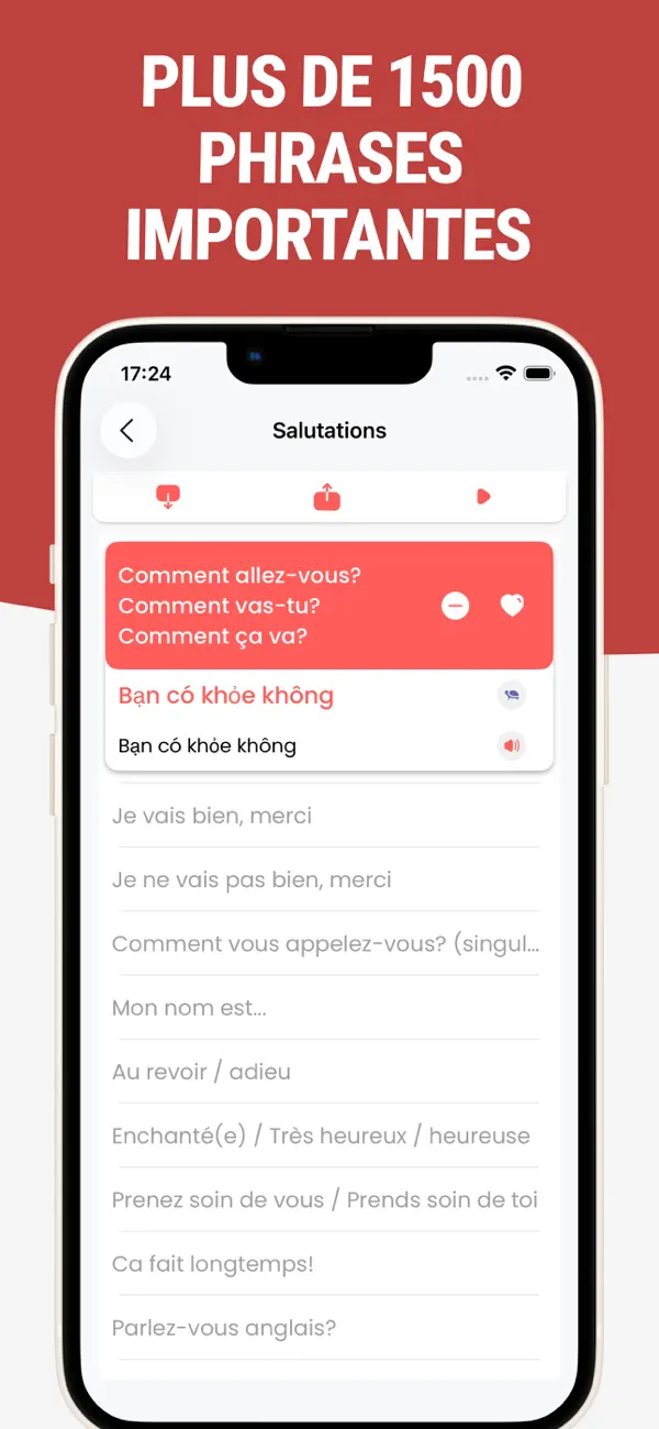 Screenshot #2 pour Apprendre le Vietnamien •