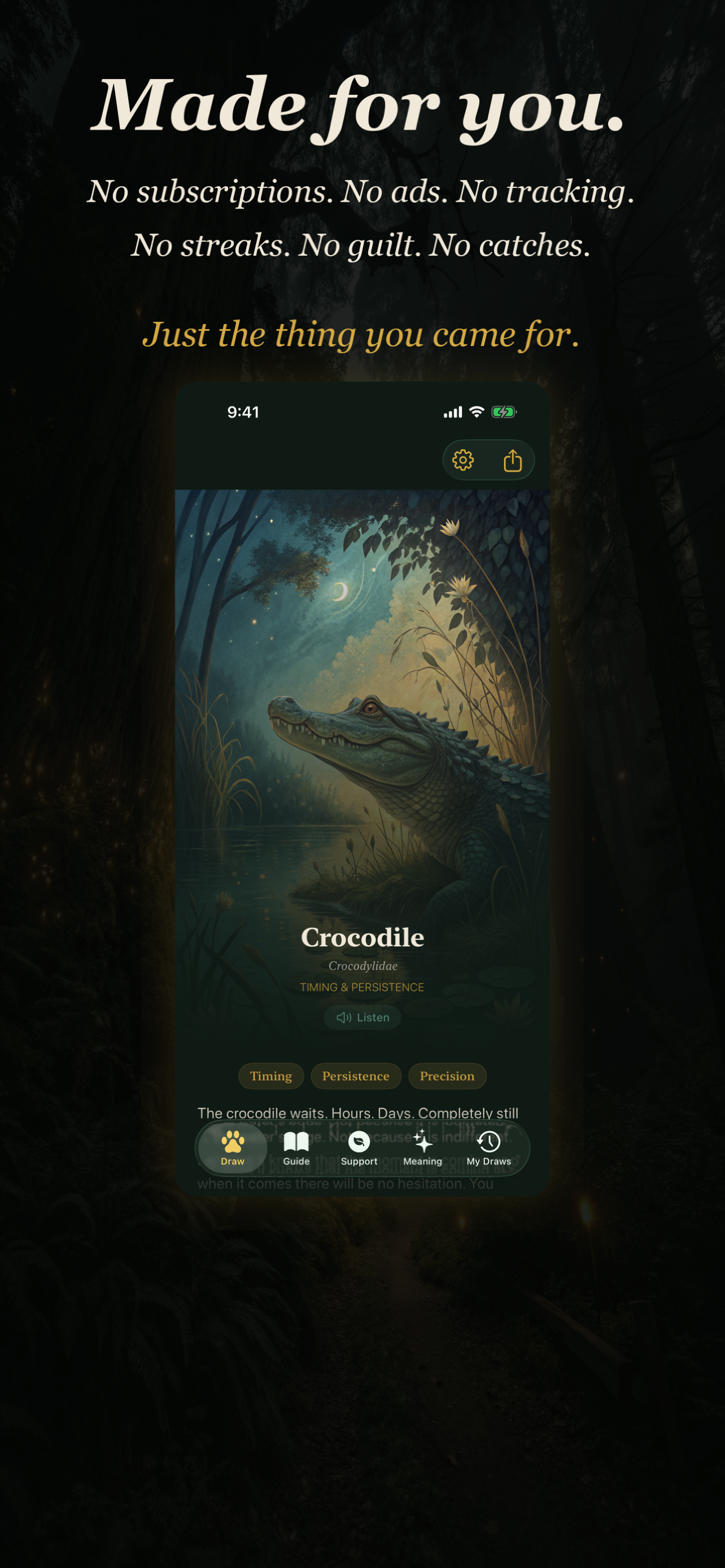 Animal Guide Deck & Symbolism screenshot 9