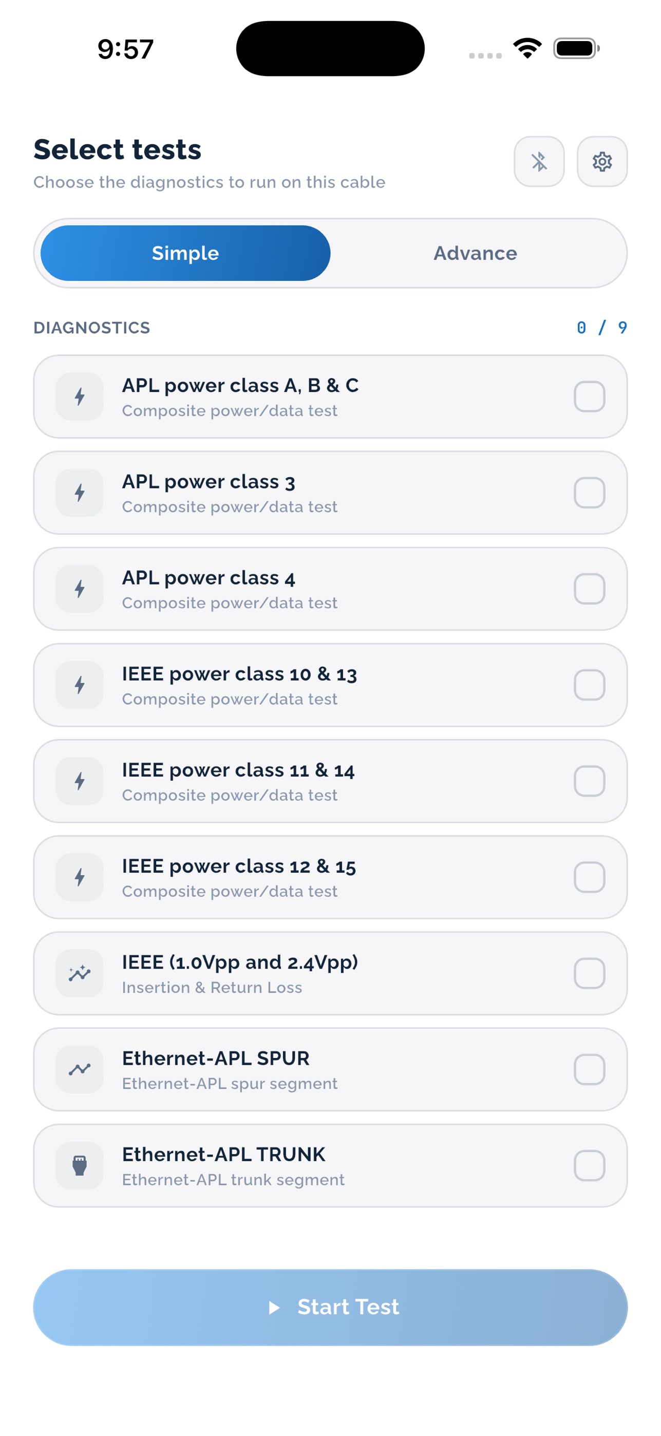 Screenshot 3 of Cable Qualifier Pro
