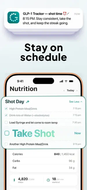 GLP 1 Tracker: My GLP1 Journey screenshot 3