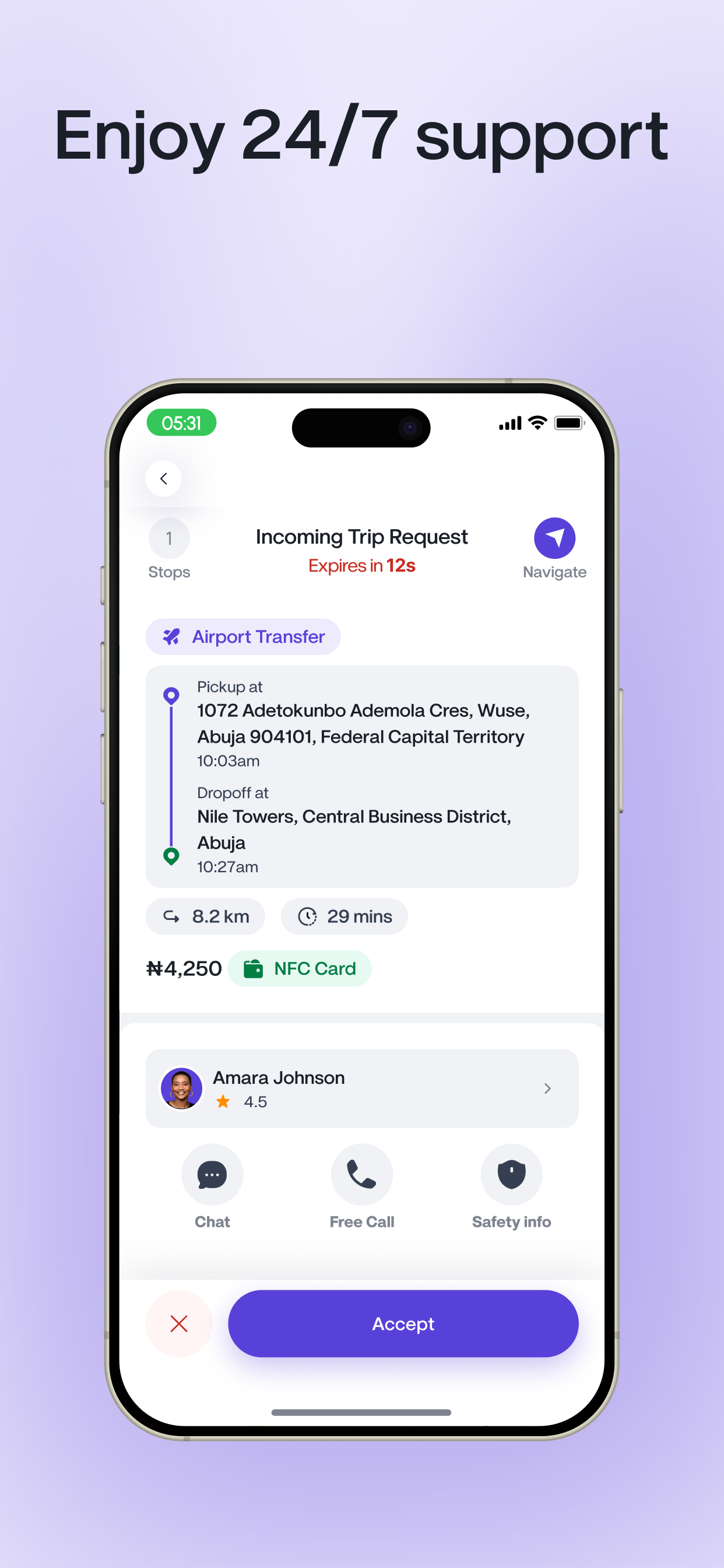 Zeemov Driver screenshot 3