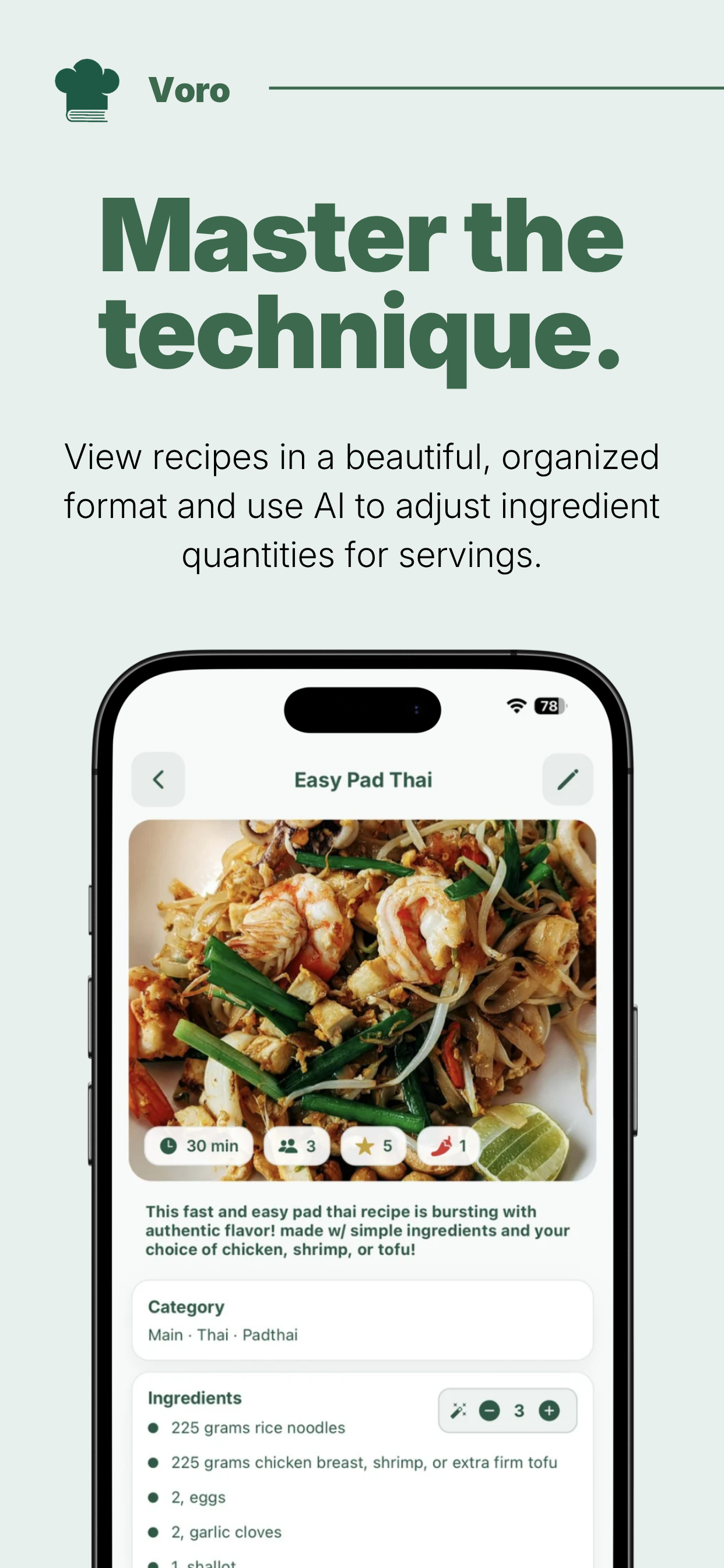 Voro - Your Culinary Identity